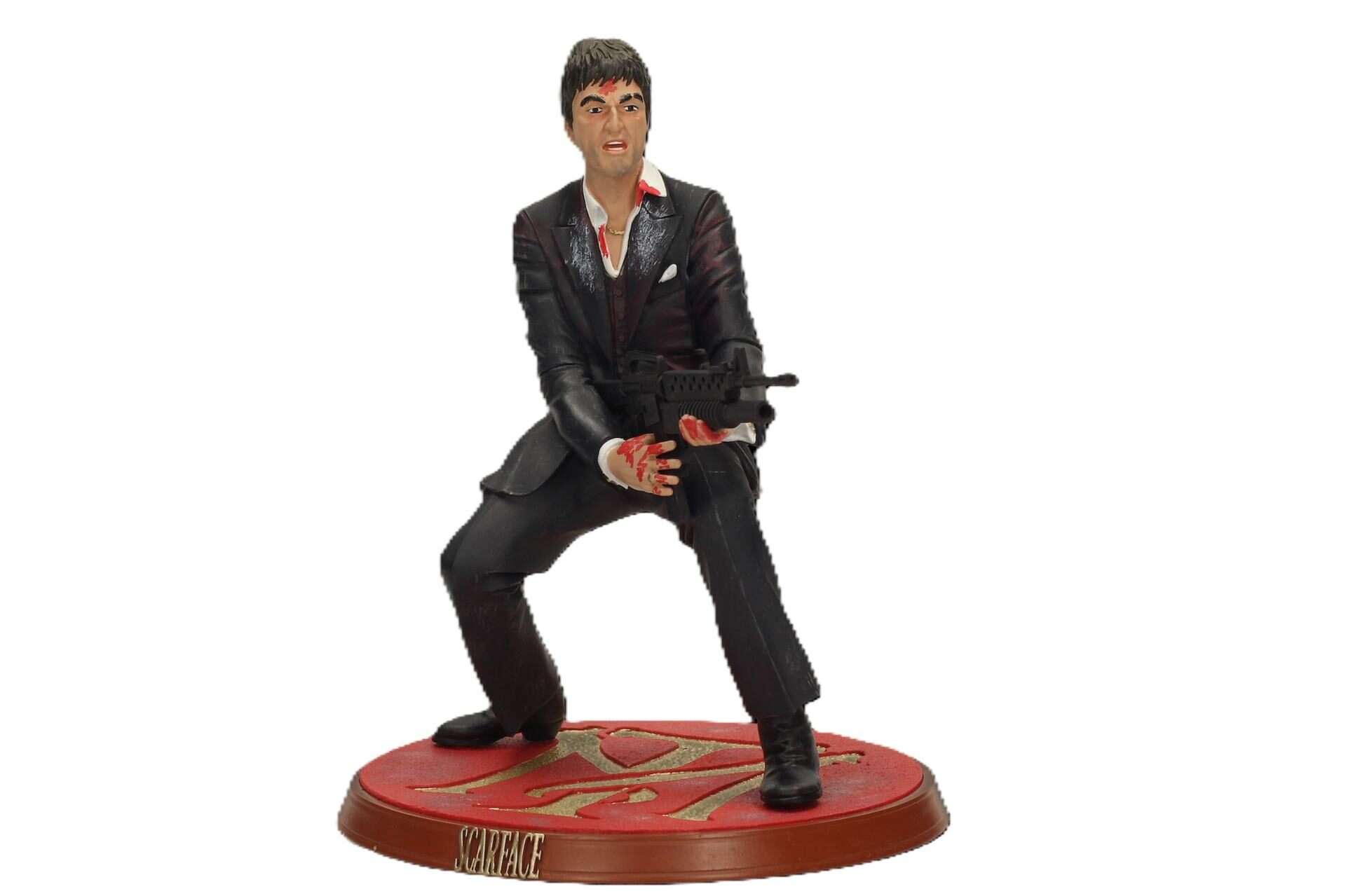 SCARFACE TONY MONTANA SHOOTING BLOODY FIGURE Figura SD TOYS