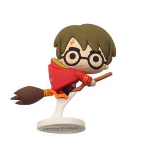 SD TOYS HARRY POTTER HARRY NIMBUS RED CAPE RUBBER MINI FIG FIGURA