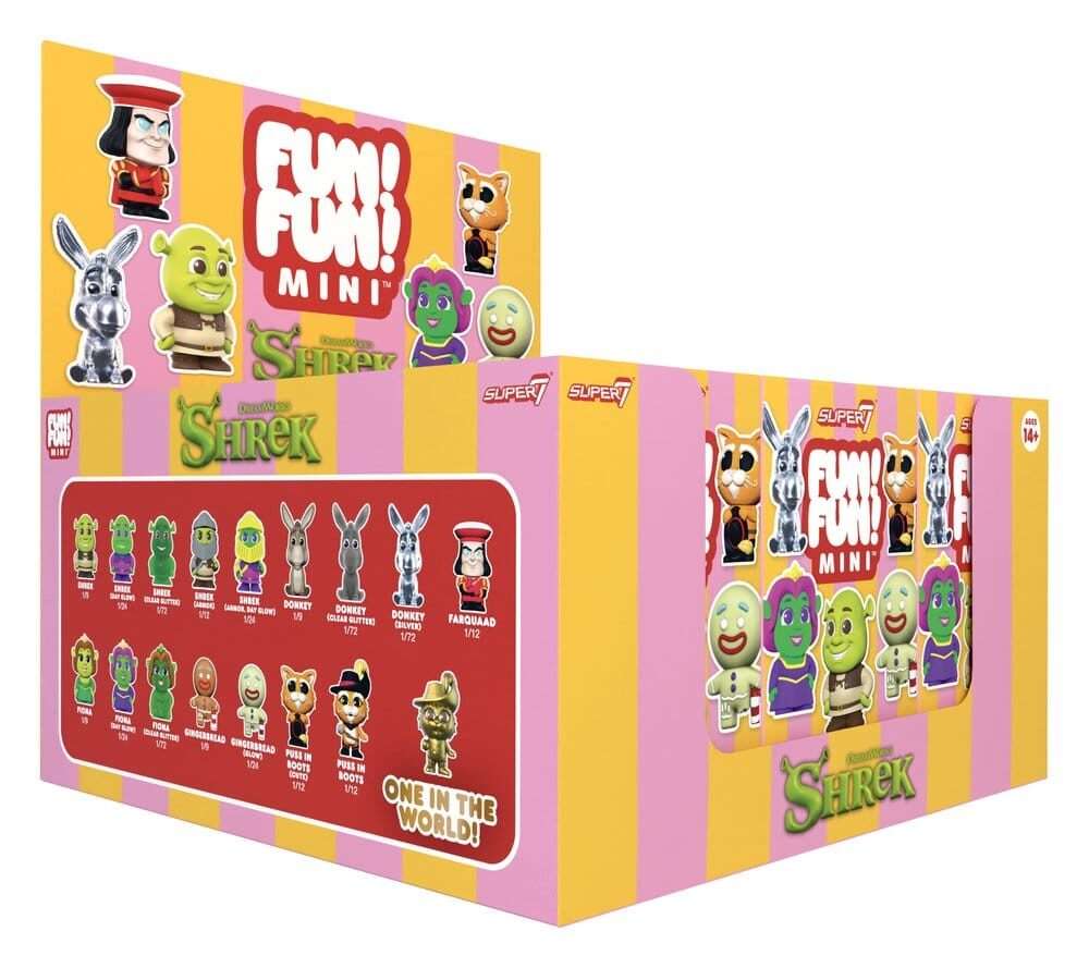 Shrek Fun! Fun! Mini Figures Wave 01 Blind Box Super7