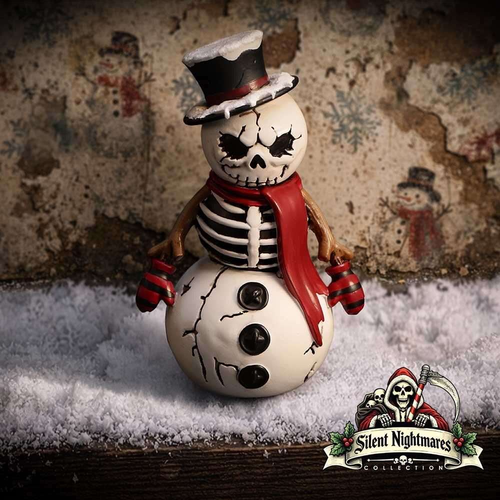 Silent Nightmares Jack Frost Snowman Figura Figura Nemesis Now