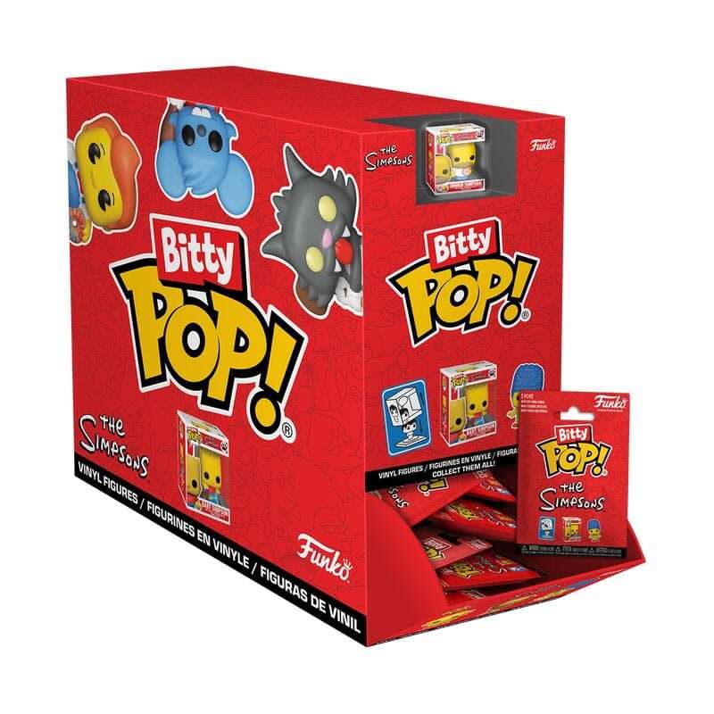 Simpsons Bitty Pop! Vinile Figura Pdq 2,5 Cm Funko