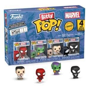 Spider-man Bitty Pop! Vinile Figura 4-pack Series 1 2 Cm Funko