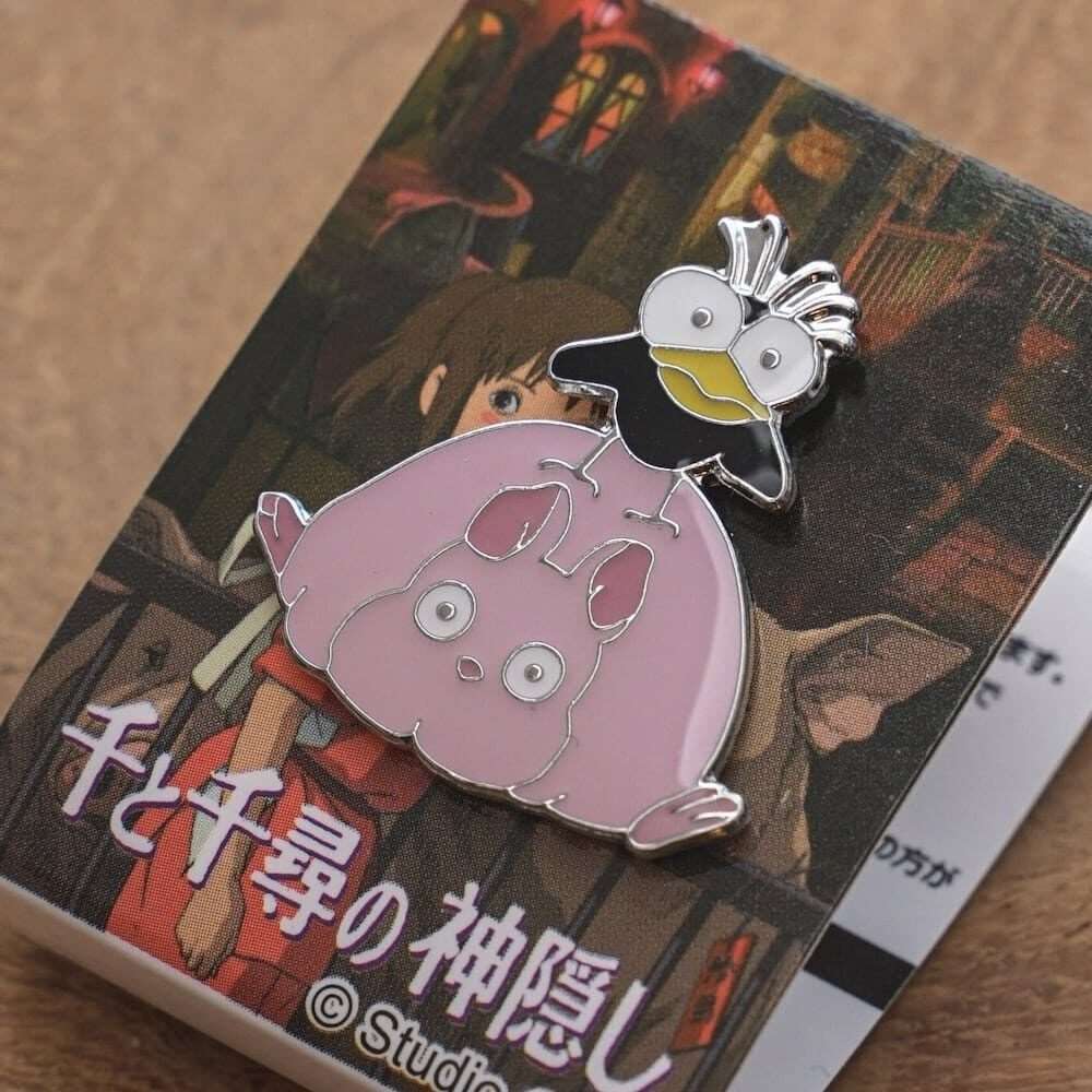 Spirited Away Pin Fly Bird And Boh Mouse Benelic