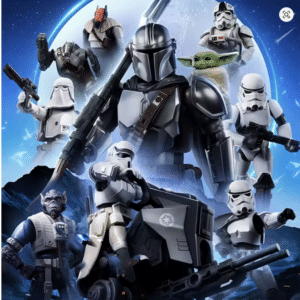 Star Wars: Clonetrooper Attack Of The Clones Champion Class 07 Model Kit - Blokees