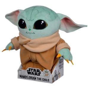 Star Wars The Mandalorian The Bambino Baby Yoda Articolato Peluche 30cm Simba