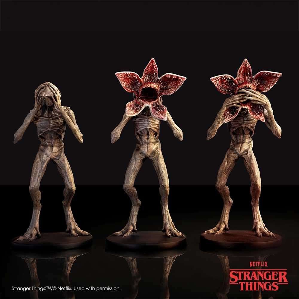STRANGER THINGS THREE WISE DEMOGORGONS FIGURE Figura NEMESIS NOW