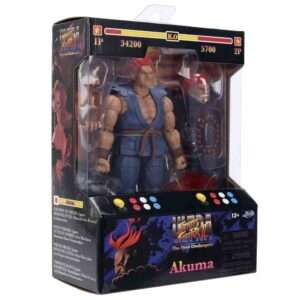Street Fighter II Akuma figure 17cm Jada Toys