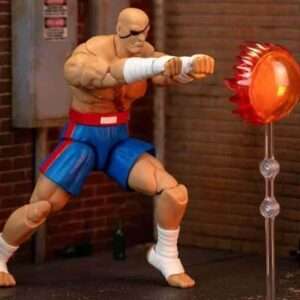 Streetfighter Ii Sagat Af Action Figura Jada Toys