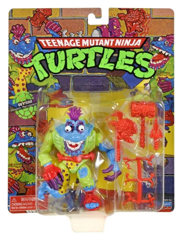 Tartarughe Ninja Action Figura Wyrm Playmates