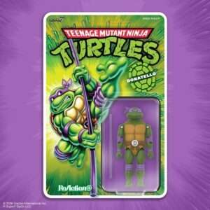 Teenage Mutant Ninja Turtles ReAction+ Action Figure Wave 01 Donatello Super7