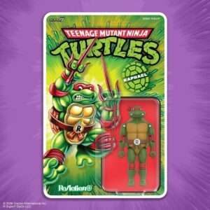 Teenage Mutant Ninja Turtles ReAction+ Action Figure Wave 01 Raphael Super7