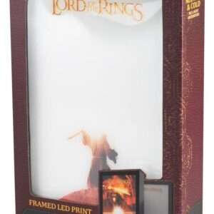 The Lord Of The Rings Framed LED Panel 28 X 20 Cm Grupo Erik