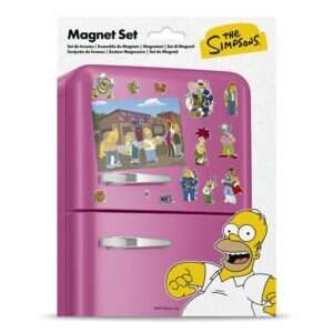 The Simpsons Moe's Tavern Die-cut magnet set Erik