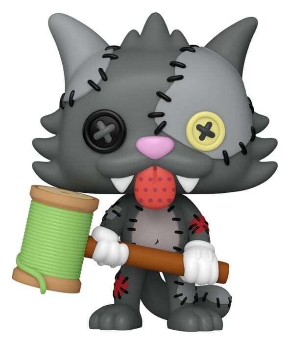 The Simpsons POP! Animation Vinyl Figure Scratchy Patchwork 9 Cm Funko