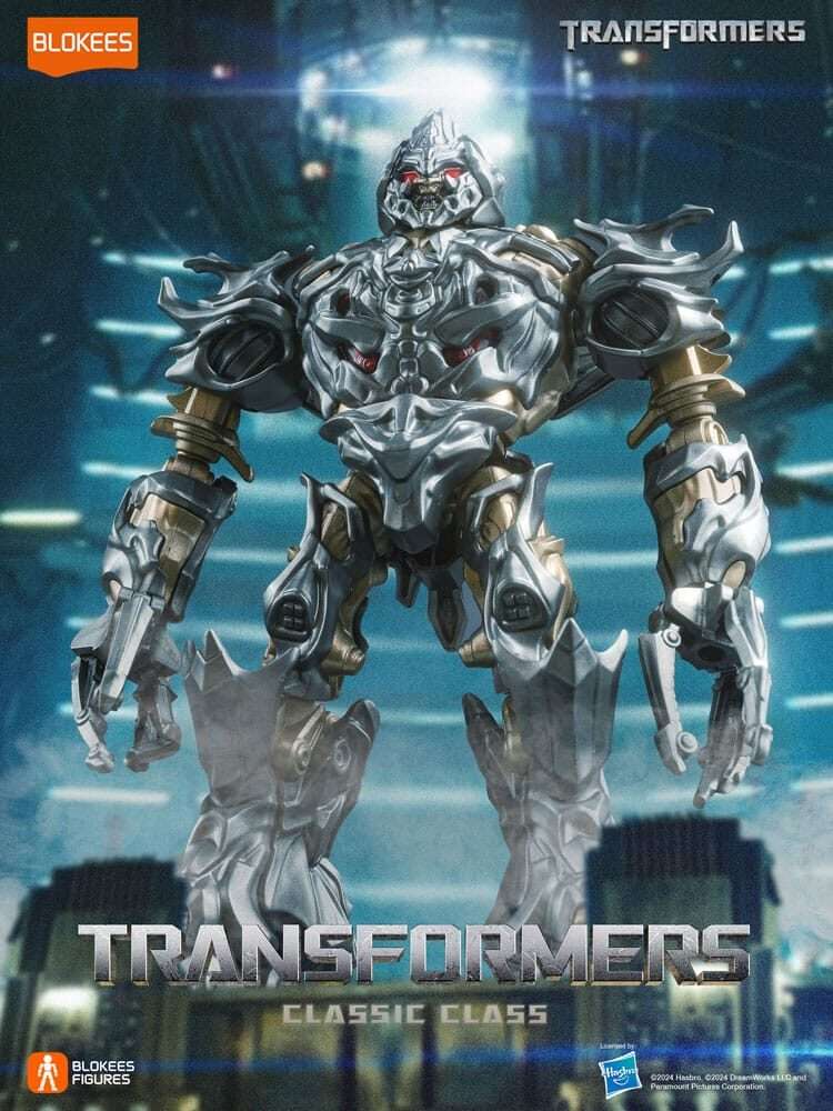 Transformers Blokees Plastica Model Kit Classic Class 10 Megatron Blokees