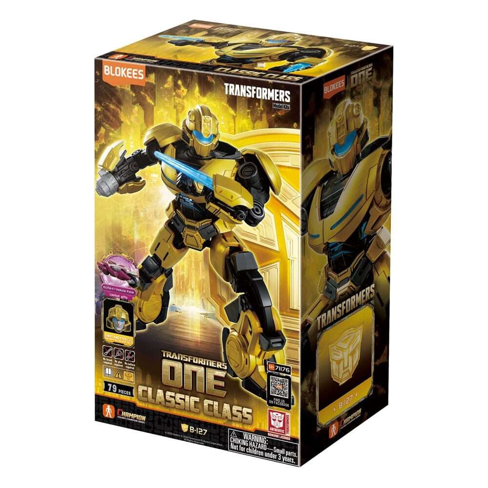 Transformers Blokees Plastica Model Kit Classic Class 15 B-127 Blokees