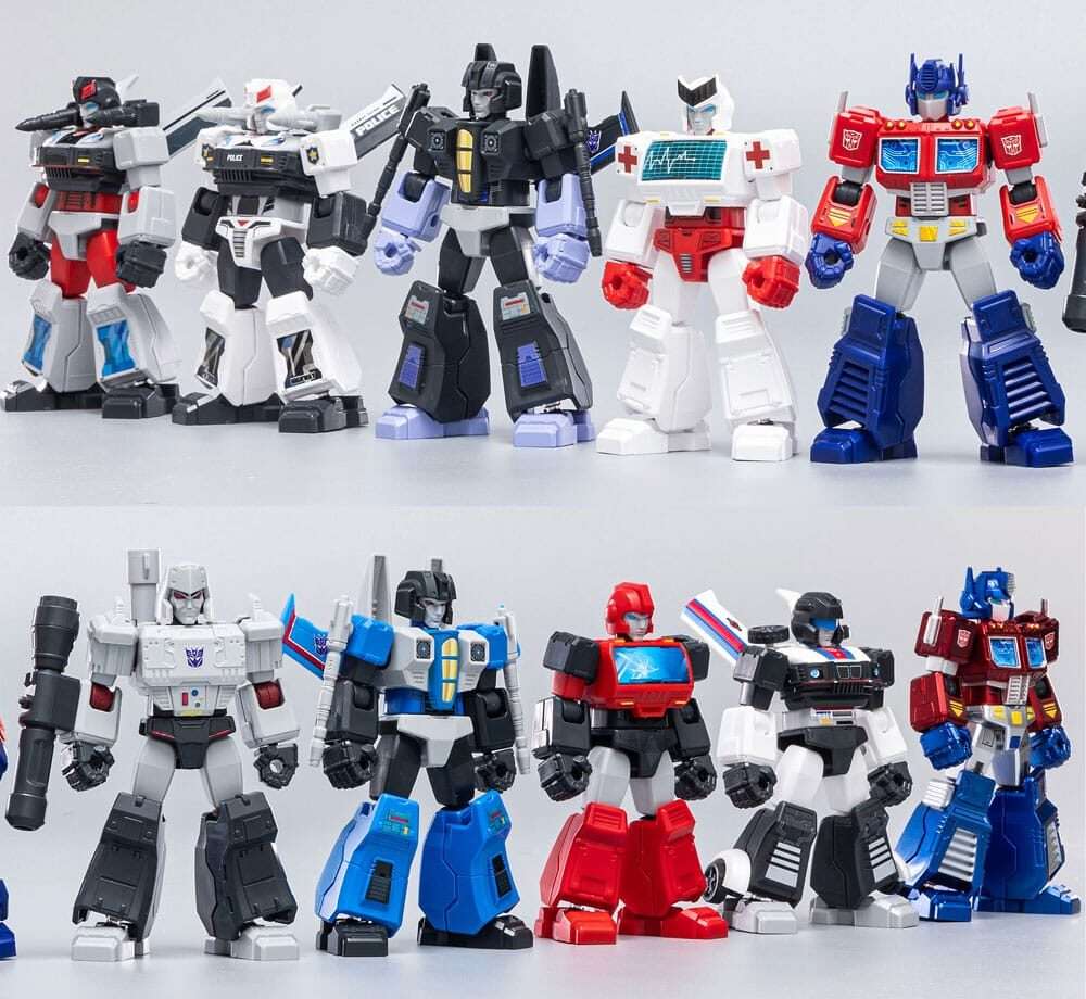 Transformers Blokees Plastica Model Kit Galaxy Version 01 Roll Out Blokees