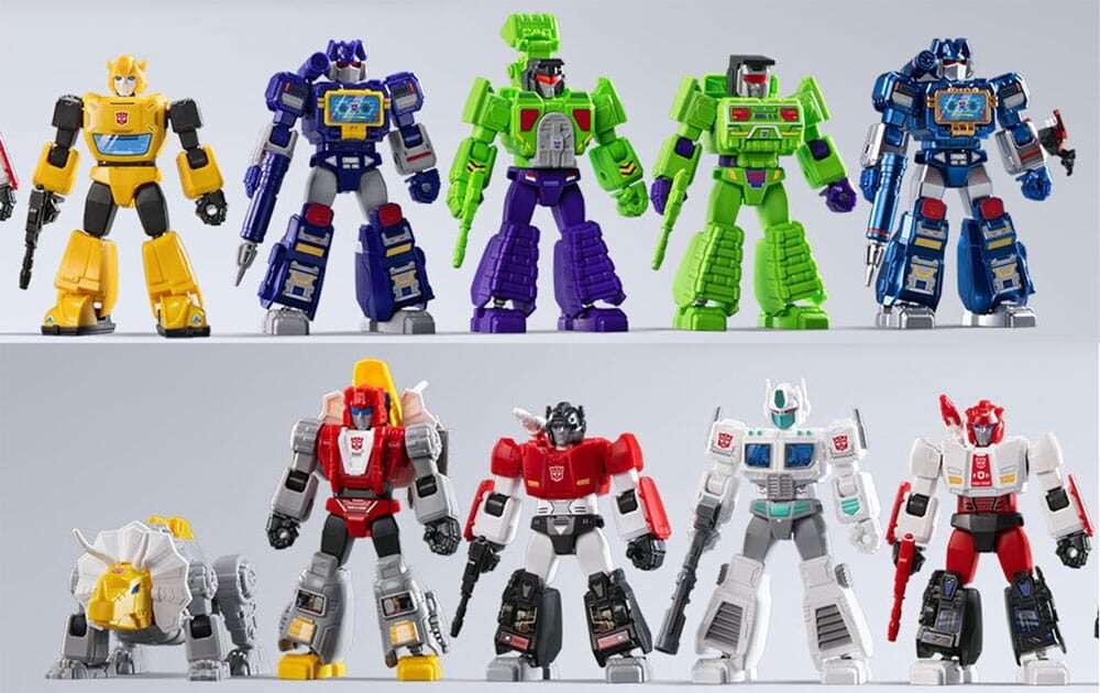 Transformers Blokees Plastica Model Kit Galaxy Version 03 The Autobot Run Blokees