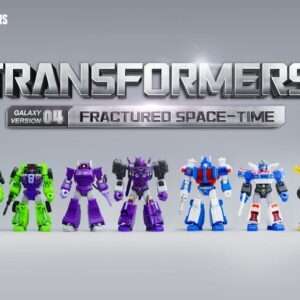 Transformers Blokees Plastica Model Kit Galaxy Version 04 Fractored Space-time Blokees