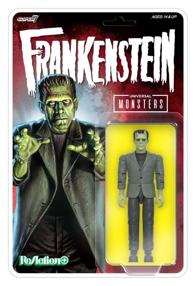Universal Monsters ReAction+ Action Figure Wave 02 Frankenstein Super7