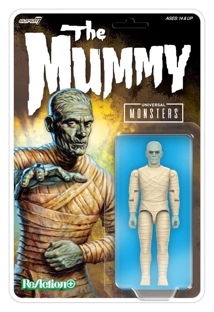 Universal Monsters ReAction+ Action Figure Wave 02 The Mummy Super7