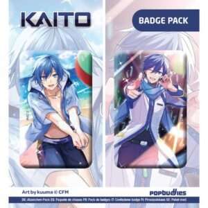 Vocaloid Button 2-Pack Kaito (Art By Kuuma) POPbuddies
