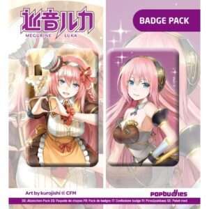 Vocaloid Button 2-Pack Megurine Luka (Art By Kurojish) POPbuddies