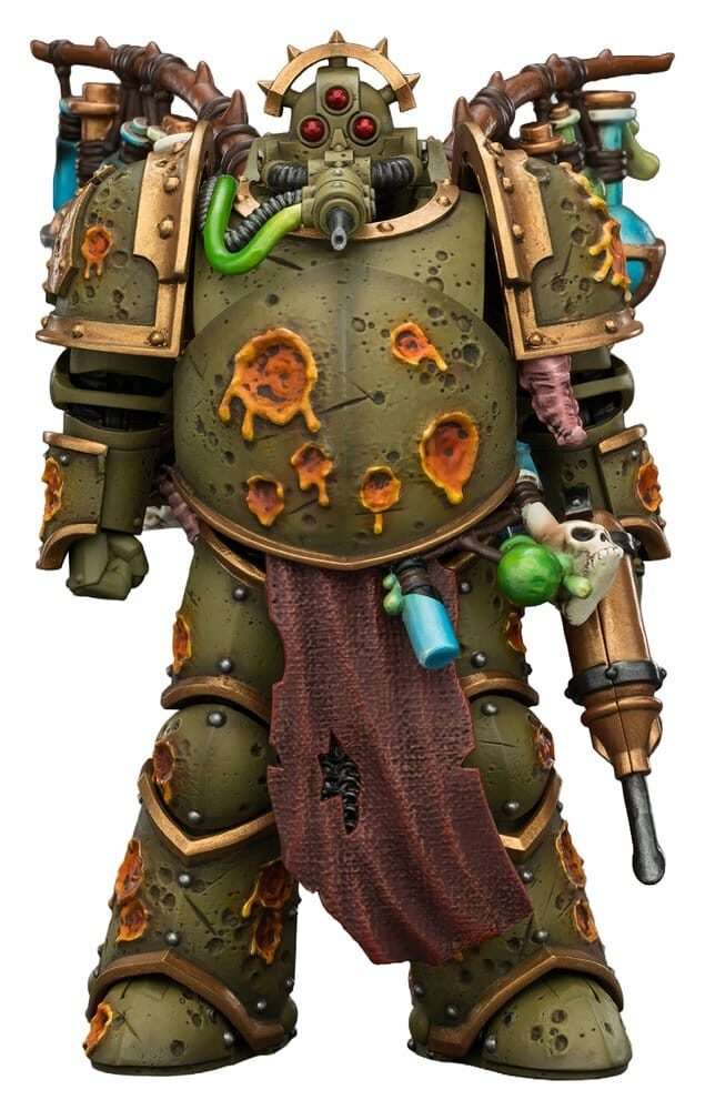 Warhammer 40,000 Action Figura Death Guard Biologus Putrifier 12 Cm Joy Toy (cn)