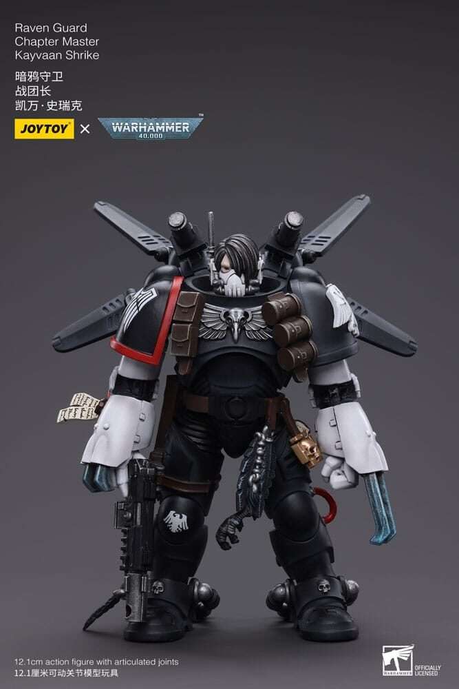 Warhammer 40k Action Figura 1/18 Raven Guard Chapter Master Kayvaan Shrike 12 Cm Joy Toy (cn)