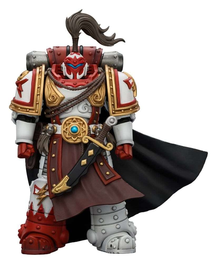 Warhammer The Horus Heresy Action Figura White Scars Hibou Khan, Seeker Of Atonement 12 Cm Joy Toy (cn)