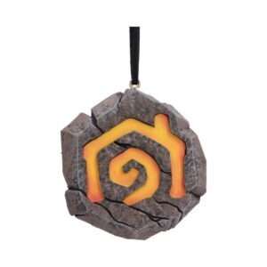 WORLD OF WARCRAFT HOMESTONE HANGING ORNAMENT Decorazioni Natalizie NEMESIS NOW