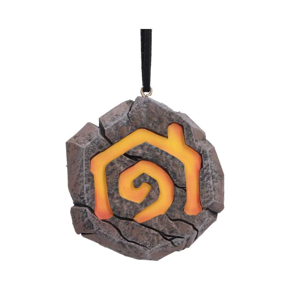 WORLD OF WARCRAFT HOMESTONE HANGING ORNAMENT Decorazioni Natalizie NEMESIS NOW